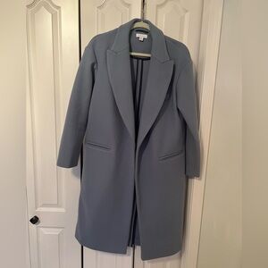 Topshop Light Blue Women's Blazer Coat